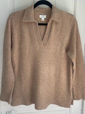 J.Crew Extra-Soft Collared Sweater – Size Small